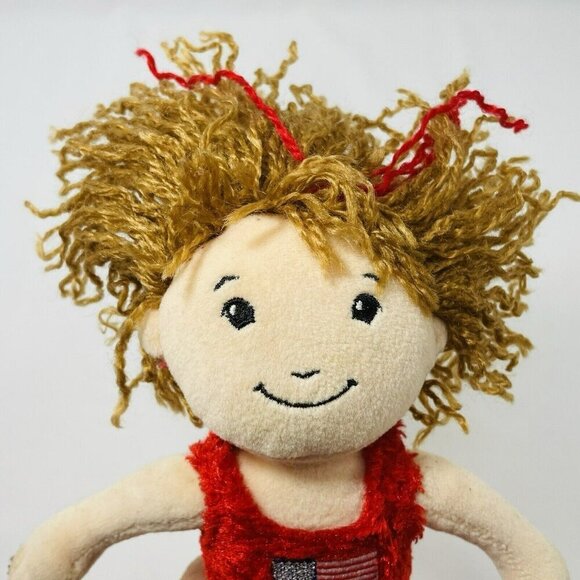 Manhattan Toy Groovy Girls Vanessa Doll Plush American Flag Curly Outfit Clothes - Picture 5 of 12